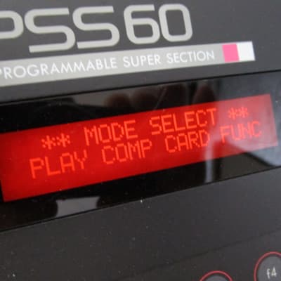 KORG PSS60 80's Programmable accompaniment machine w/ Pattern card x2 PSU image 12