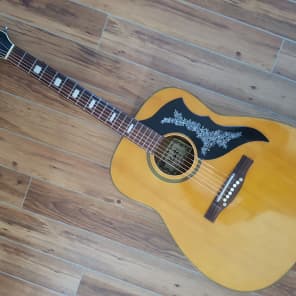 KENT ACOUSTIC.GUITAR 3504 Natural Reverb