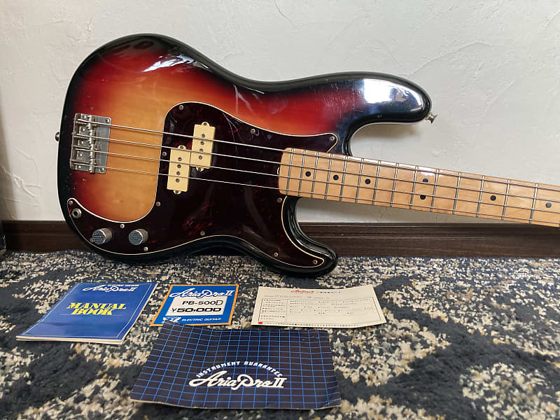 Aria Pro Ⅱ PB600D DiMarzio MIJ Precision Bass Model 1978 Reverb