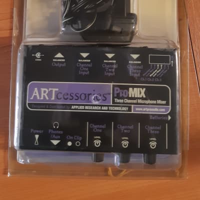 ART ProMix Compact 3-Channel Microphone Mono Mixer image 3