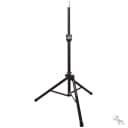 Ultimate Support TS-90B TeleLock Series Lift-assist Aluminum Speaker Stand with Integrated Speaker A