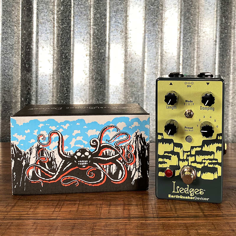 Earthquaker Devices EQD Ledges Tri Dimemsional Reverberation Machine Guitar Effect Pedal image 1