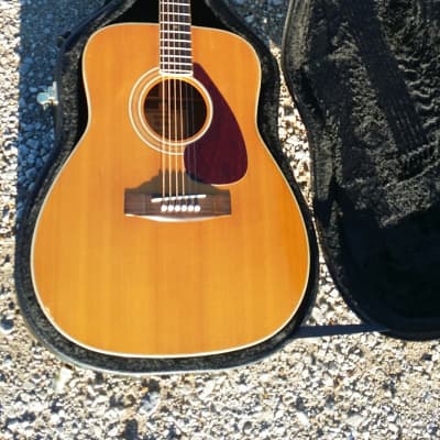 Vintage 1973 Yamaha FG-450 acoustic, with HSC, gorgeous! | Reverb