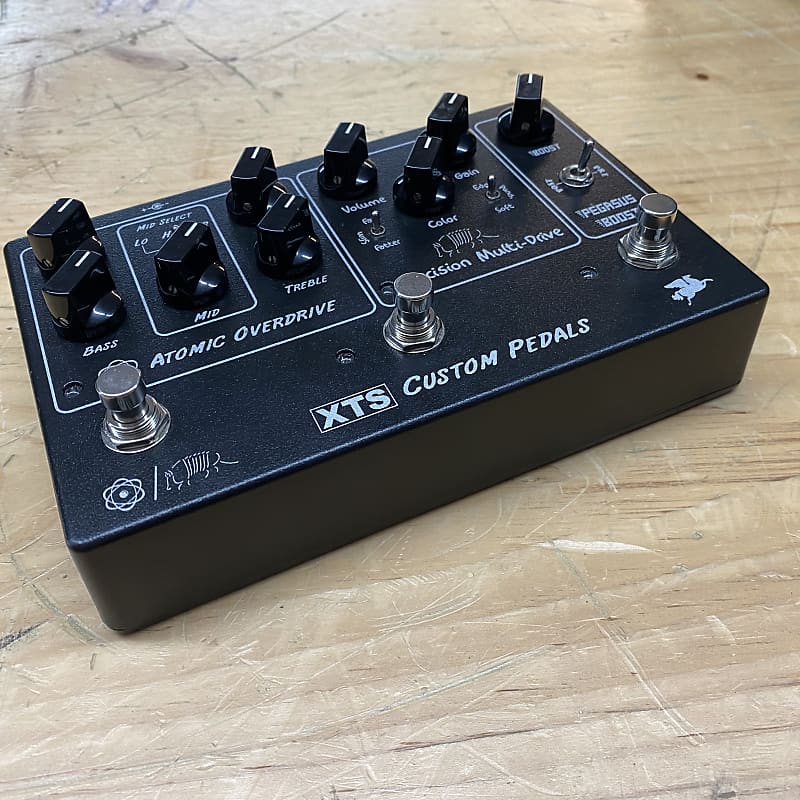 XTS Custom Pedals Preamp Atomic Overdrive, Precision Multi