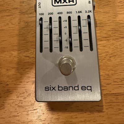 Reverb.com listing, price, conditions, and images for mxr-six-band-eq-silver