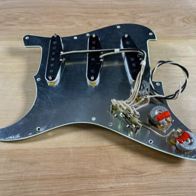 Sheptone Alnico Blues Strat Single Coil Pickups Set - Loaded Pickguard image 3