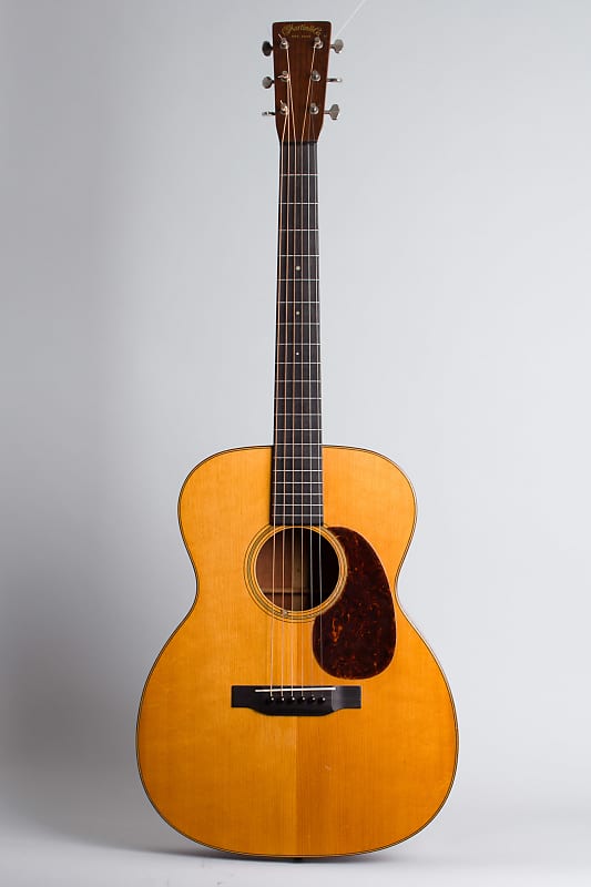 C. F. Martin  OM-18 Previously Owned By Conway Twitty Flat Top Acoustic Guitar (1931), ser. #48124, original black hard shell case. image 1