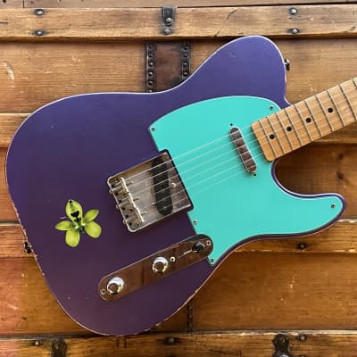 (17277) Fender Road Worn '50s Telecaster 2019 - Purple Metallic image 1