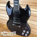 Gibson SG Modern with Hardshell Case - Transparent Black Fade
