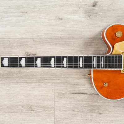 Gretsch G6120TG-DS Players Nashville Hollow Body DS Guitar, Roundup Orange image 9