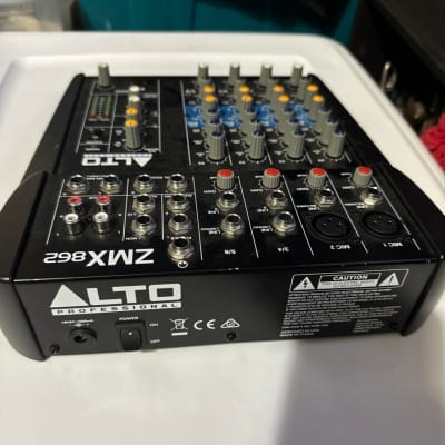 Alto Professional Zephyr ZMX862 6-Channel Compact Mixer 2010s - Black image 2