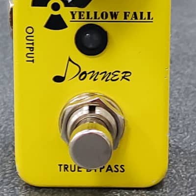 Donner Yellow Fall Analog Delay Pedal for sale