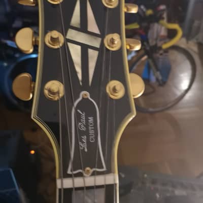 Gibson Black Beauty 1957  2 pick ups with Bigsby image 10