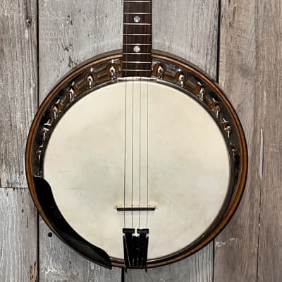 May Bell Tenor Resonator Banjo with original case 1930's Support Small BIZ for sale