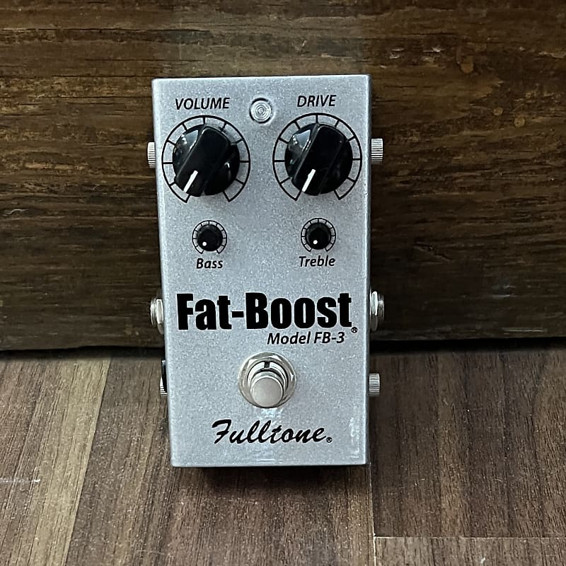 Fulltone Fat-Boost 3 FB-3 フルトーン Fulltone Fat Boost 3 - YouTube