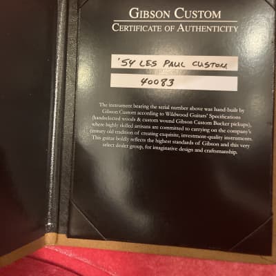 Gibson ‘54 Les Paul Custom Wildwood 2019-2020 image 18