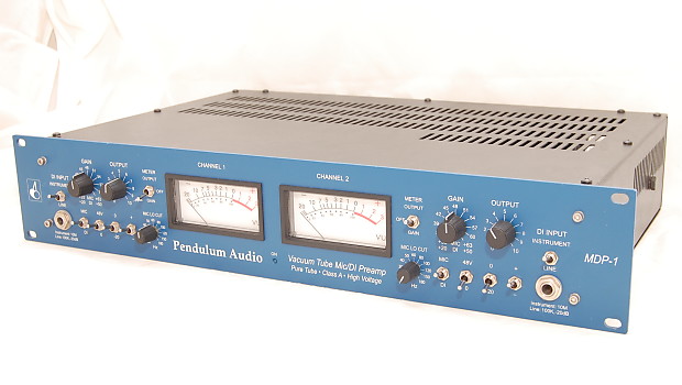 Pendulum Audio MDP-1 2-Channel Vacuum Tube Mic / DI Preamp image 1