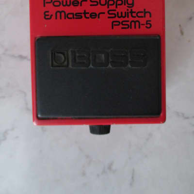 Boss PSM-5 Power Supply and Master Switch W/ Visual sound Power Supply Used image 4