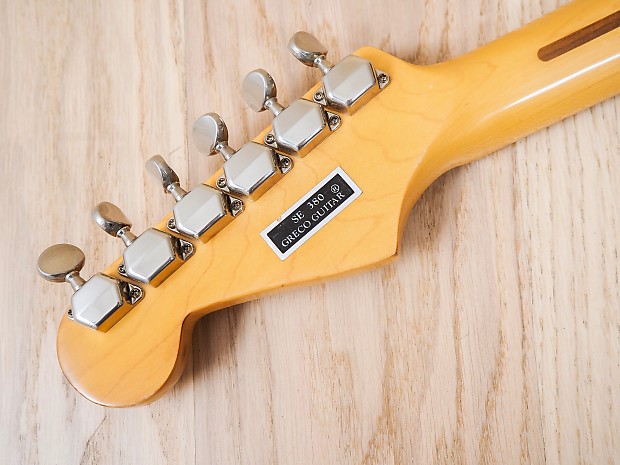 greco ストラトキャスター SUPERPOWER Greco SE380 Super Power with Two Hambuckers and SlabBoard