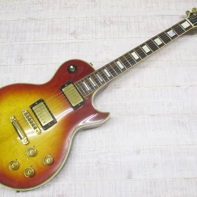 Greco 1977 EG800CR Les Paul Custom Ebony Fretboard Used Electric Guitar MIJ image 2