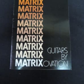 1978 Ovation Matrix 1132-1, Acoustic Guitar, Cherry Sunburst W Chip Case image 14