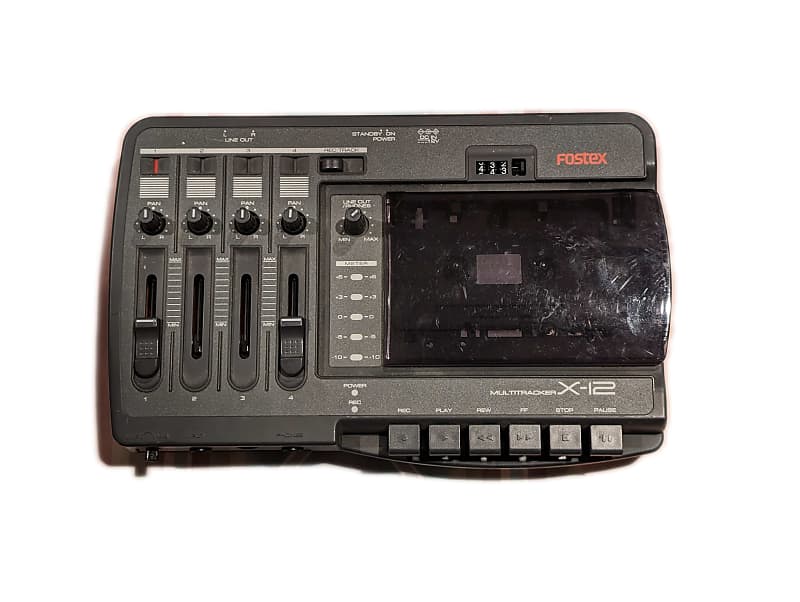 Fostex X12 Multitrack Cassette Recorder Reverb