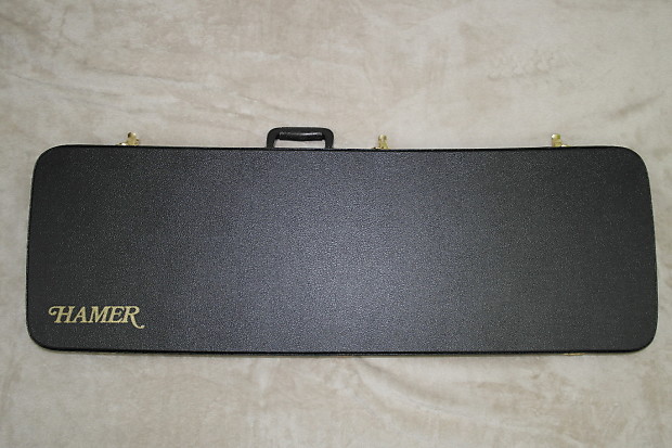 Hamer guitar case top