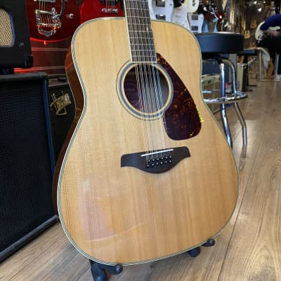 Yamaha FG720S-12 12-String Folk Acoustic Guitar 2010s - Natural for sale