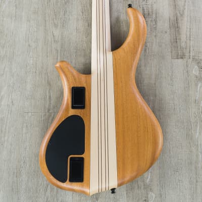 Mayones Slogan Classic 4 4-String Electric Bass Myrtlewood Trans Natural w/ Case image 16