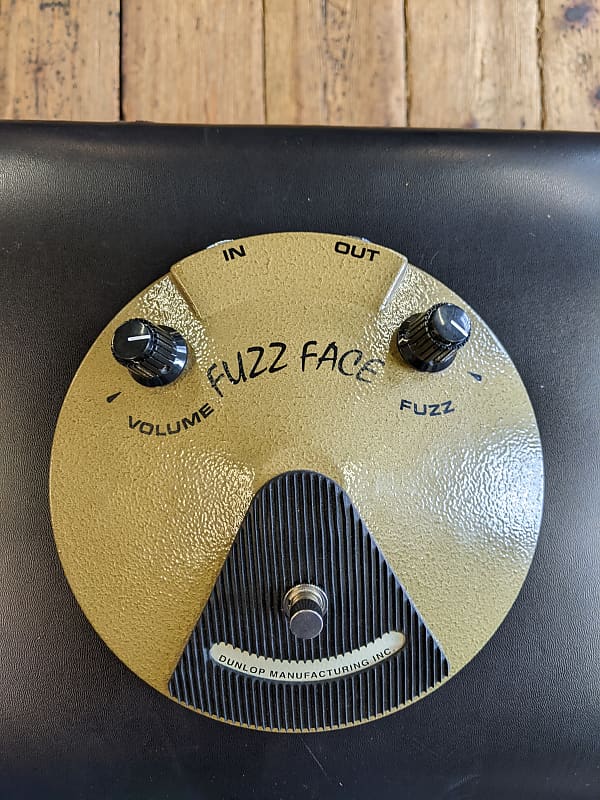 Jim Dunlop EJ-F1 Eric Johnson Fuzz Face in Hammertone finish | Reverb