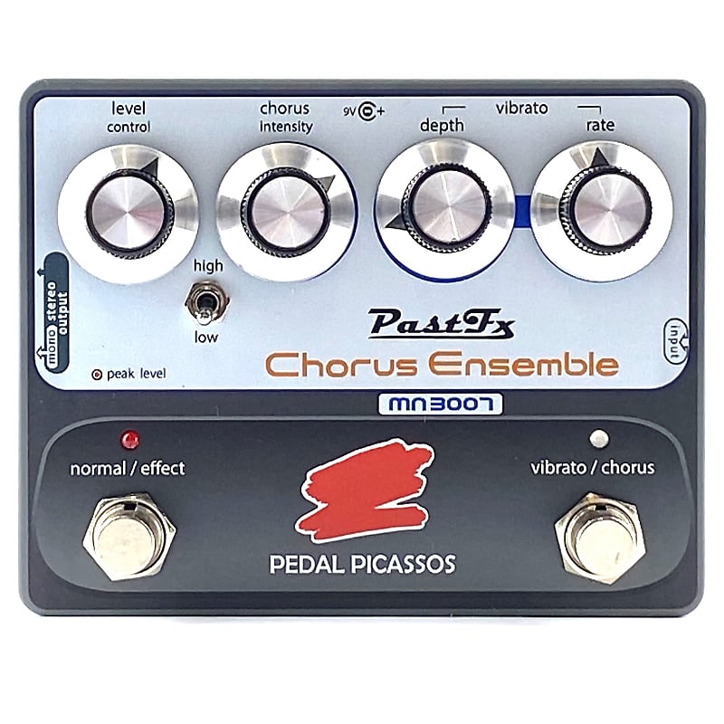 PastFx Chorus Ensemble MN3007 BBD Ltd Edition Pedal Picasso Version ( Ce-1  / Ce 1 / Ce1 Clone )