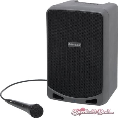 Samson Expedition XP106 Portable PA System with Wired Handheld Mic & Bluetooth image 1