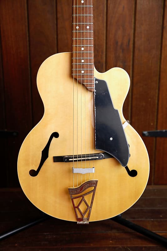 Vox Giulietta VGA-3PS Natural Archtop Electric Guitar image 1