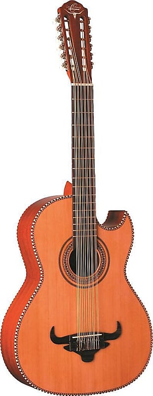Oscar Schmidt 12 String Bajo Sexto Acoustic Guitar W Gig Reverb 0048