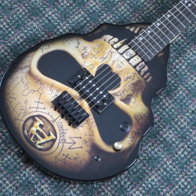 Alchemy Gothic Skull Guitar Body/ Maple Neck w/ Ebony Board Partscaster! image 2