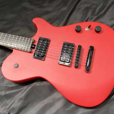 Manson Guitar Works MA-EV Satin Fire Red | Reverb UK