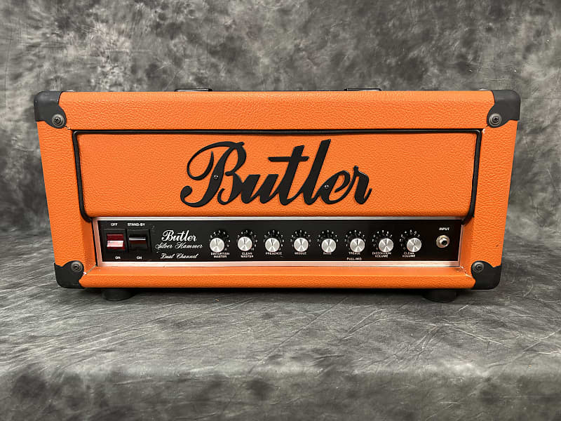 Max Butler Silver Hammer Dual Channel Tube Amp 2005 - Orange