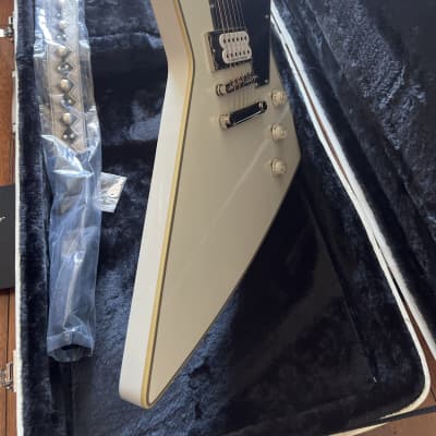 Epiphone Tommy Thayer Signature "White Lightning" Explorer 2018 - 2019 - Metallic White image 4