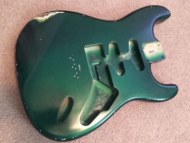 MJT Hardtail Ash St Body Green Burst 超軽量
