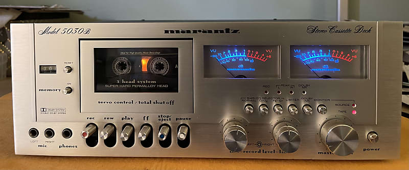 Vintage Cassette Deck Marantz 5030b - 3 Heads | Reverb