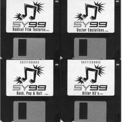 Yamaha SY99 Synth Patches - 4 Disk Set