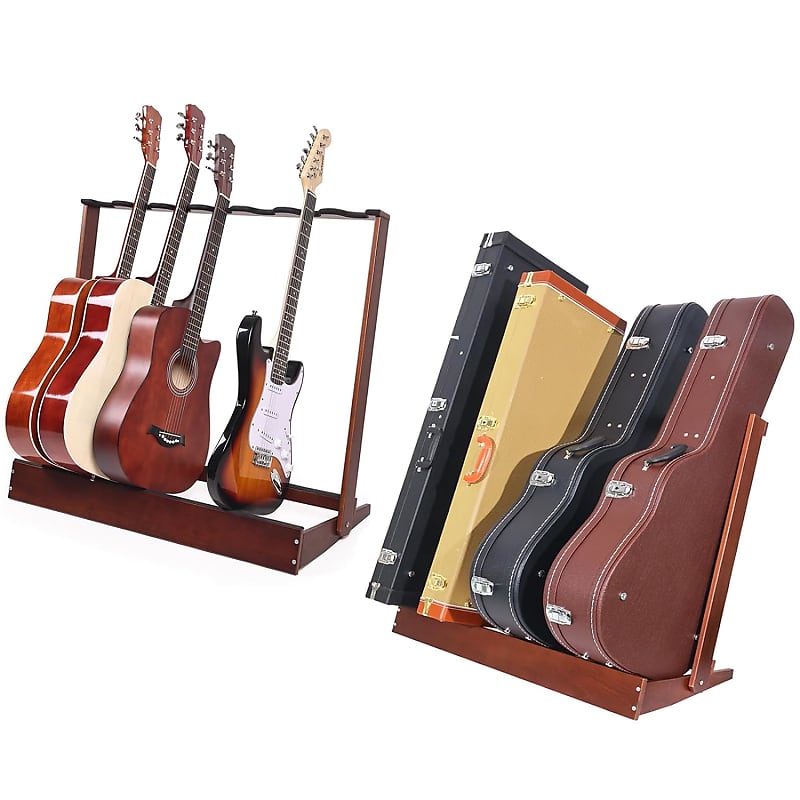 Guitar case deals floor rack