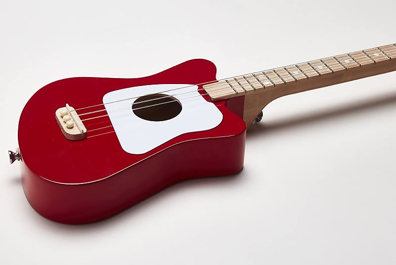 Loog Mini Acoustic Guitar for Children & Beginners - Red - LGMIR image 1
