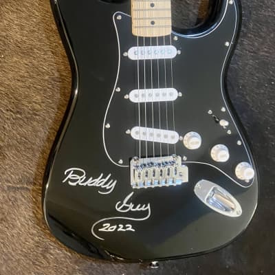 Fender Squier Stratocaster  2022 Signed Buddy Guy for sale