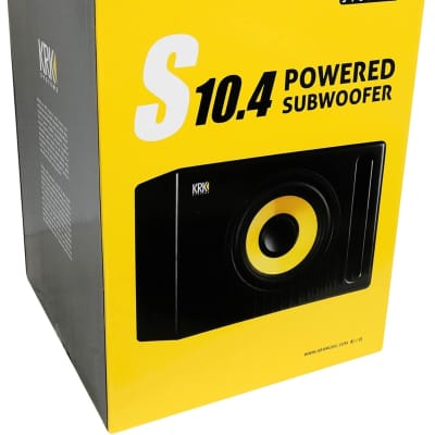 KRK S10.4 Active Studio Subwoofer 10" 160W image 5