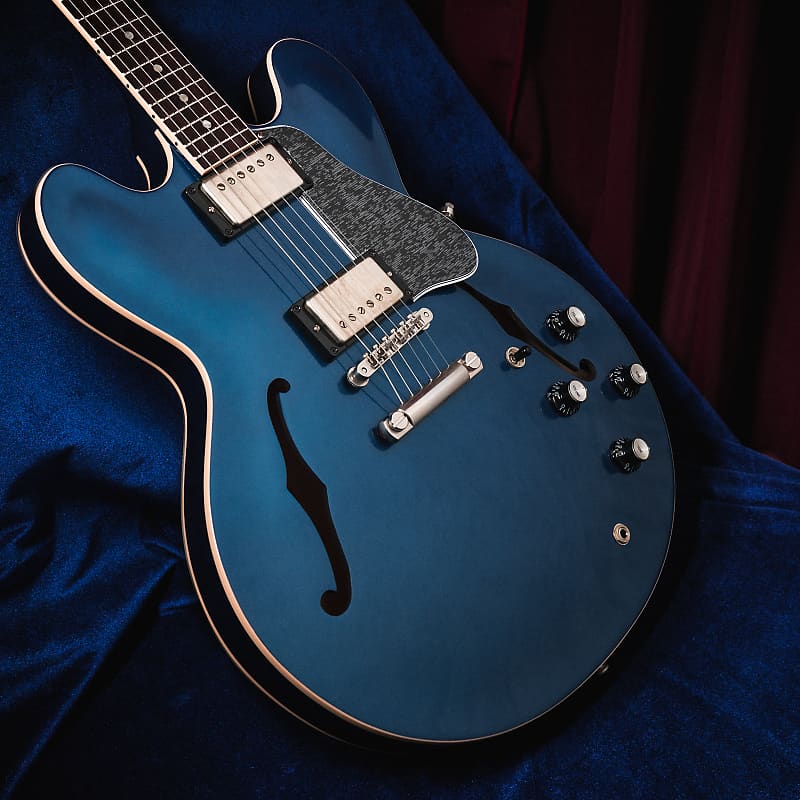 Gibson Memphis ES-335 Dot Harbor Blue w/VOS Hardware & T-Type Pickups (CME  Exclusive)