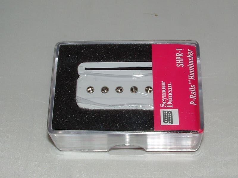 Seymour Duncan SHPR-1n P-Rails Neck Pickup (White)  New with Warranty image 1