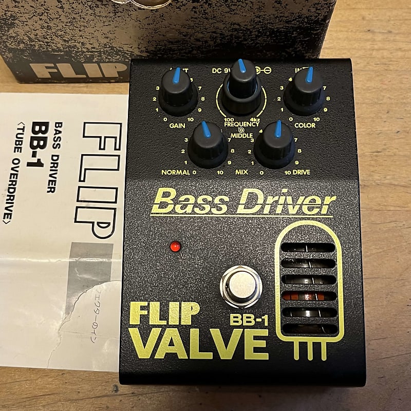 guyatone bass driver flip valve グヤトーン Guyatone FLIP VALVE BB-1 Bass Driver DEMO - YouTube