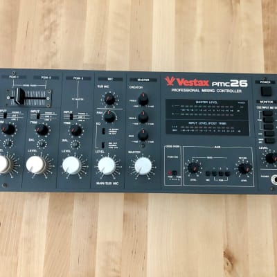 Vestax PMC 26 Professional Rotary House Mixer 90s Classic | Reverb