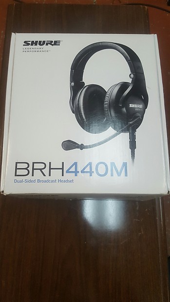 Shure BRH440M-LC Dual-Sided Broadcast Headset image 1